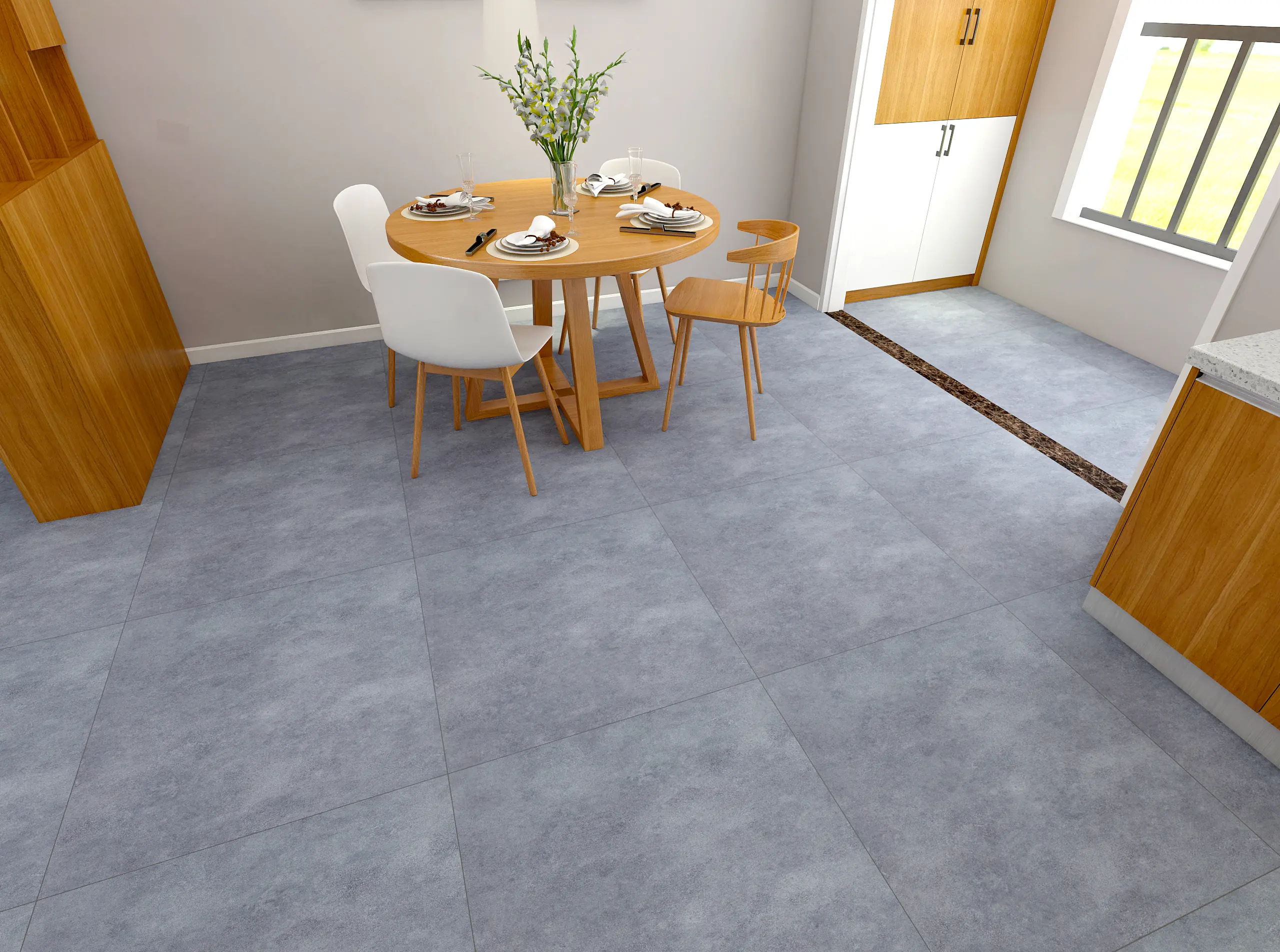 Self Adhesive Floor Tile - 图片 5