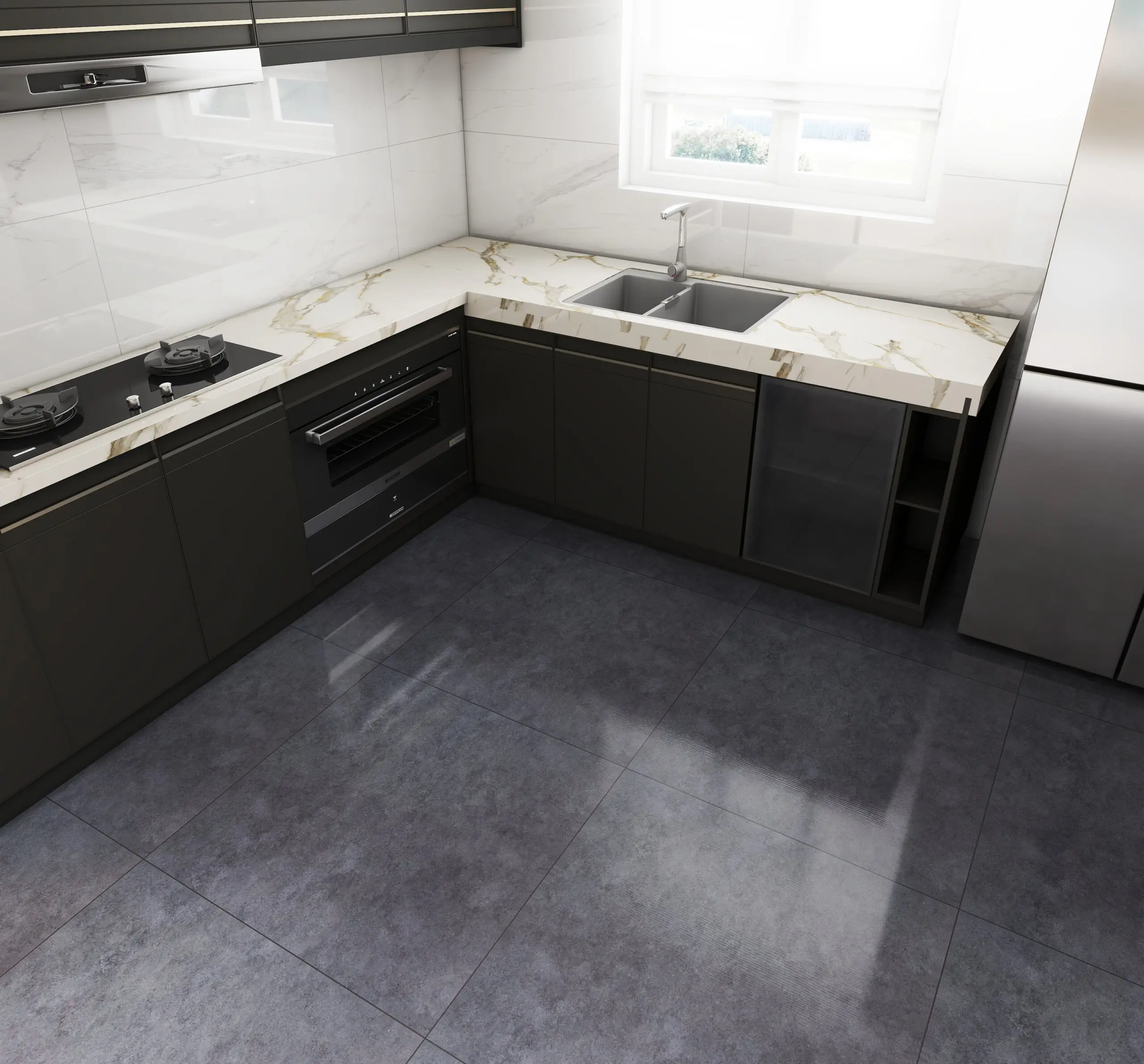 Self Adhesive Floor Tile - 图片 6