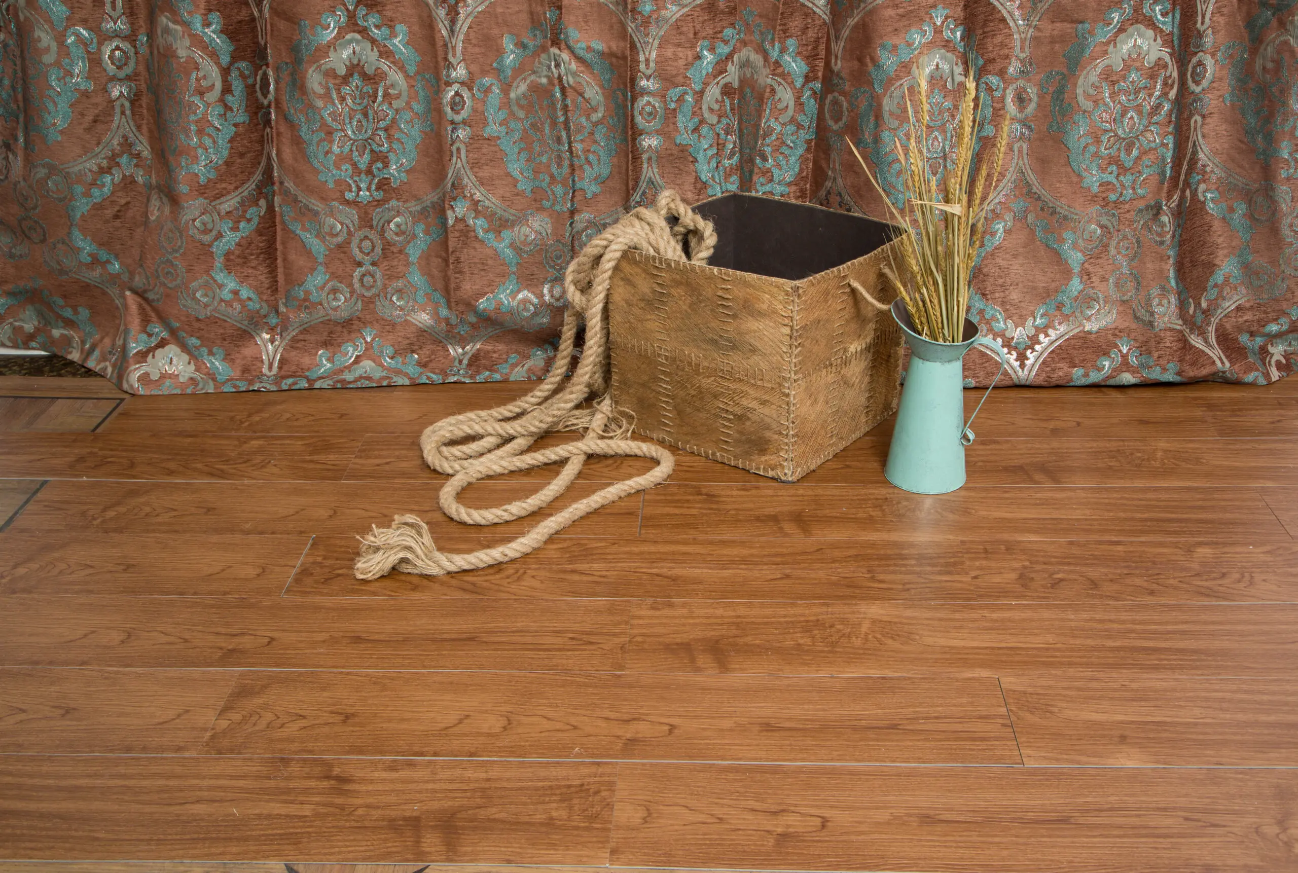 Peel and Stick Wood Vinyl Floor Tile - 图片 5