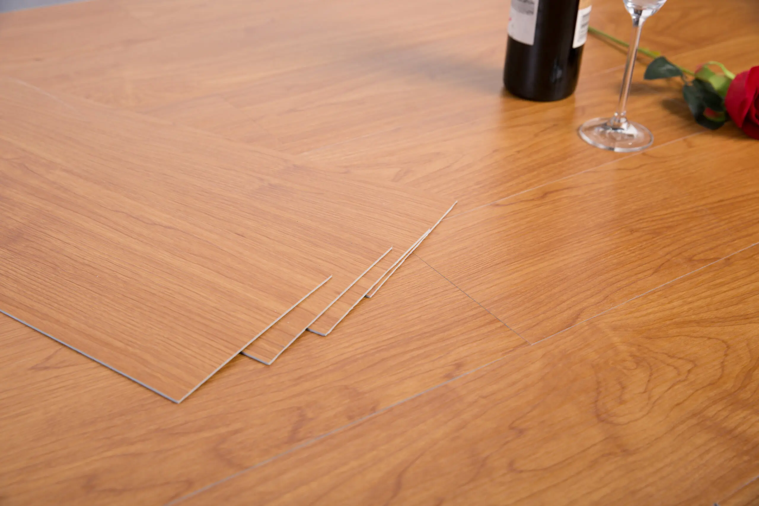 Peel and Stick Wood Vinyl Floor Tile - 图片 4