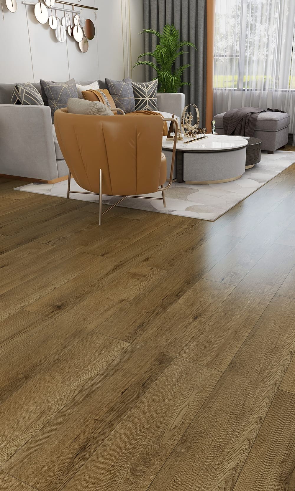 LVT click flooring